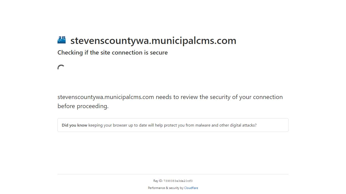 Judicial Records Request - Stevens County WA